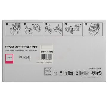 01333302OKI - magenta - tambour de marque