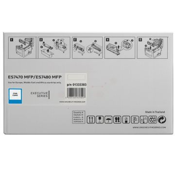 01333303OKI - cyan - tambour de marque