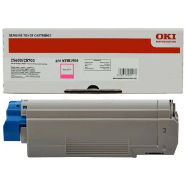 43381906OKI - magenta - toner de marque
