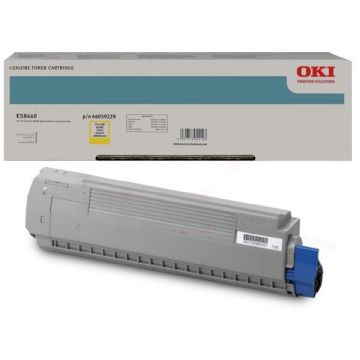 44059229OKI - jaune - toner de marque
