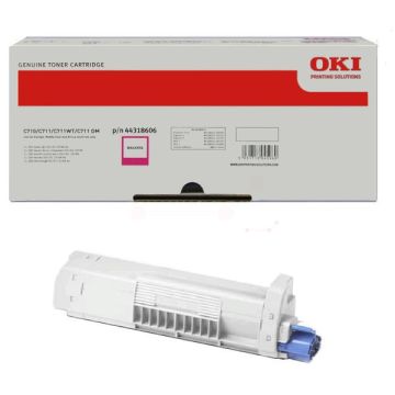 44318606OKI - magenta - toner de marque