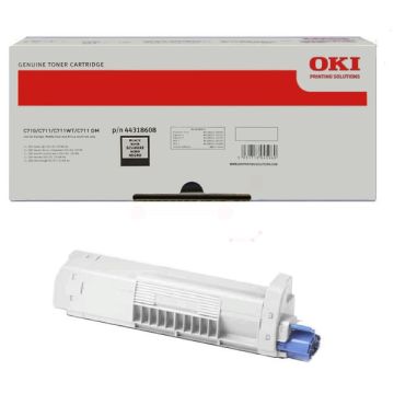 44318608OKI - noir - toner de marque