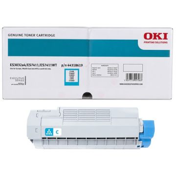 44318619OKI - cyan - toner de marque