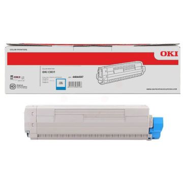 44844507OKI - cyan - toner de marque