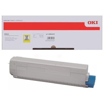 44844613OKI - jaune - toner de marque