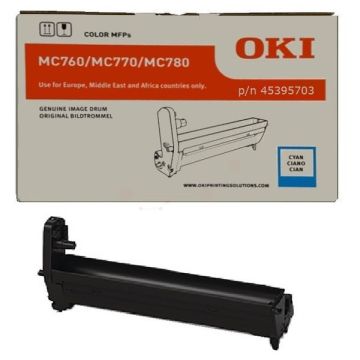 45395703OKI - cyan - tambour de marque