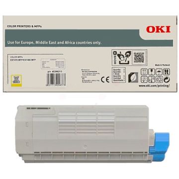 45396213OKI - jaune - toner de marque