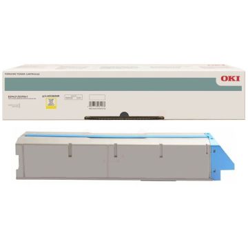 45536509OKI - jaune - toner de marque
