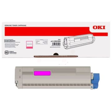 45862838OKI - magenta - toner de marque