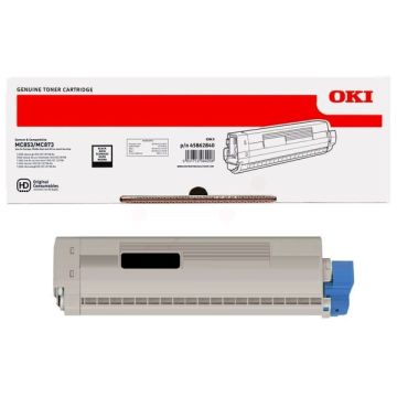 45862840OKI - noir - toner de marque