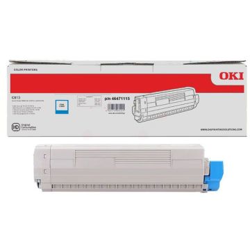 46471115OKI - cyan - toner de marque