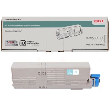 46490623OKI - cyan - toner de marque