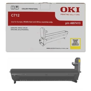 46507413OKI - jaune - tambour de marque