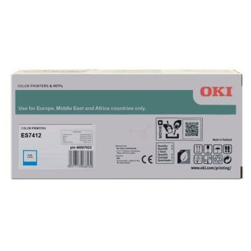 46507623OKI - cyan - toner de marque