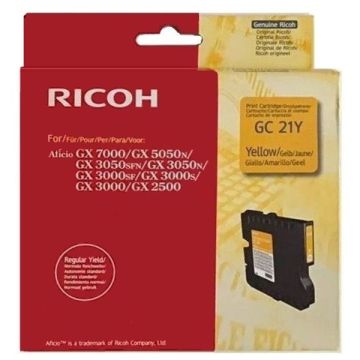 405535 / GC-21 Y Ricoh - jaune - cartouche de marque