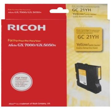 405539 / GC-21 YH Ricoh - jaune - cartouche de marque 405539 / GC-21 YH Ricoh - jaune - cartouche de marque