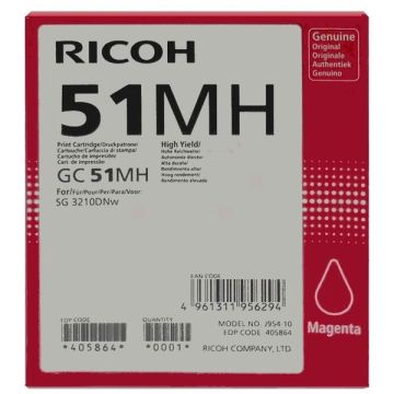 405864 / GC-51 MH Ricoh - magenta - cartouche de marque 405864 / GC-51 MH Ricoh - magenta - cartouche de marque