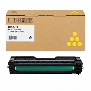 406106 / SPC 220 E Ricoh - jaune - toner de marque