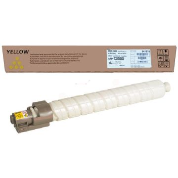 841818Ricoh - jaune - toner de marque