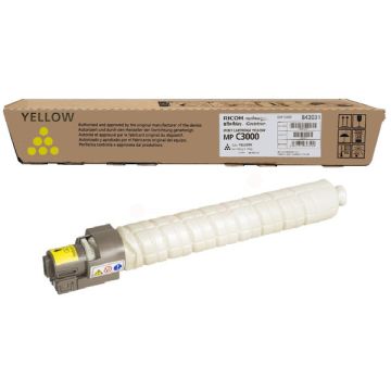 842031 / MP C3000 Ricoh - jaune - toner de marque