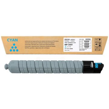 842046 / TYPE MP C 3501 Ricoh - cyan - toner de marque