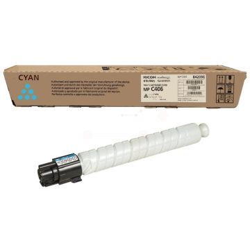842096 / MPC 406 Ricoh - cyan - toner de marque