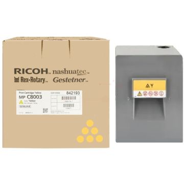 842193Ricoh - jaune - toner de marque