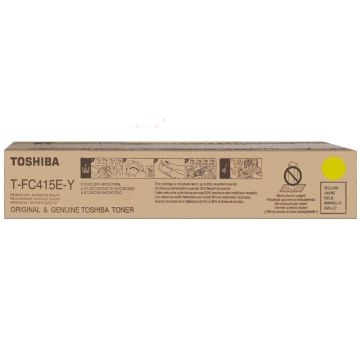 6AJ00000182 / T-FC 415 EY Toshiba - jaune - toner de marque