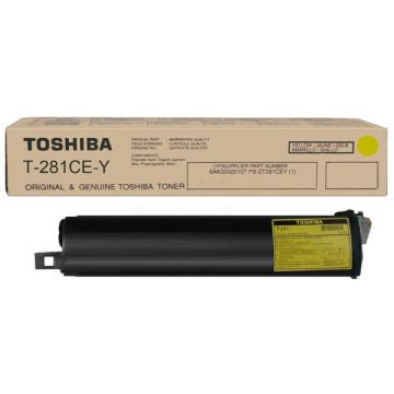 6AK00000107 / T-281 CE-Y Toshiba - jaune - toner de marque