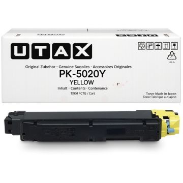 1T02YJAUT0 / PK-5020 Y Utax - jaune - toner de marque