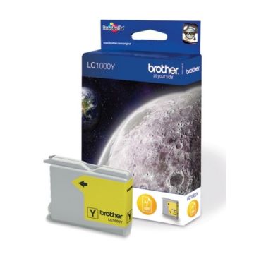 LC1000YBrother - jaune - cartouche de marque