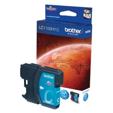 LC1100HYCBrother - cyan - cartouche de marque