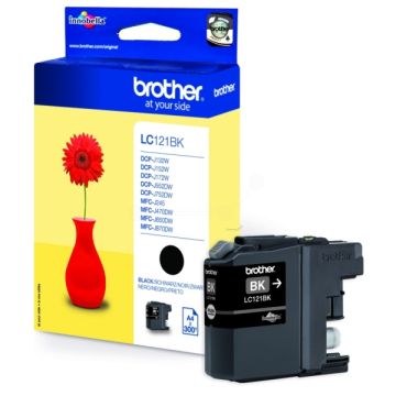 LC121BKBrother - noire - cartouche de marque