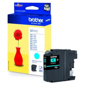 LC121CBrother - cyan - cartouche de marque