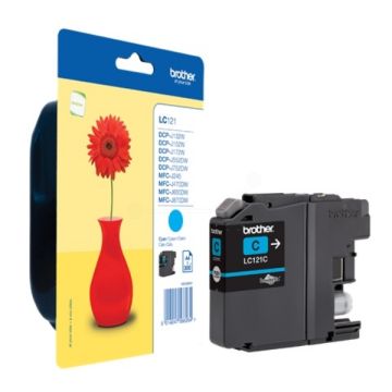 LC121CBPBrother - cyan - cartouche de marque
