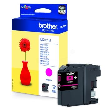 LC121MBrother - magenta - cartouche de marque