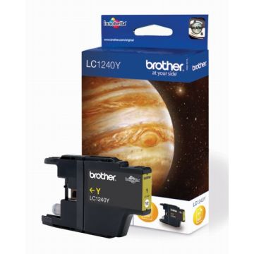 LC1240YBrother - jaune - cartouche de marque