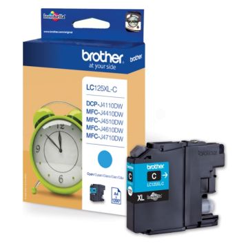 LC125XLCBrother - cyan - cartouche de marque