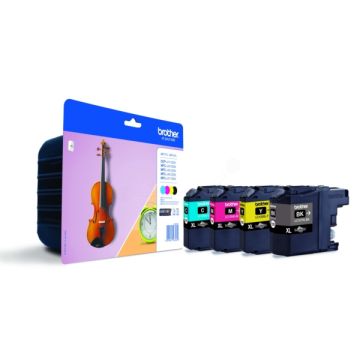 LC127XLVALBPBrother - multipack 4 couleurs : noire, cyan, magenta, jaune - cartouches d'encre de marque
