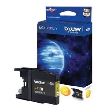 LC1280XLYBrother - jaune - cartouche de marque