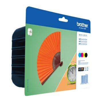 LC129XLVALBPDRBrother - multipack 4 couleurs : noire, cyan, magenta, jaune - cartouches d&#039;encre de marque