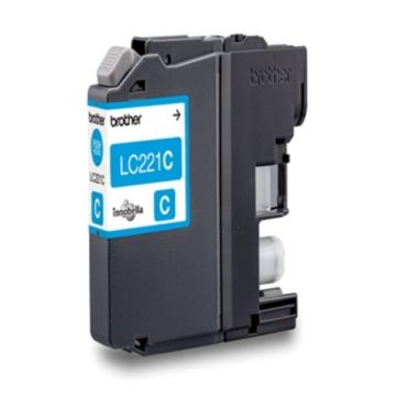 LC221CBrother - cyan - cartouche de marque