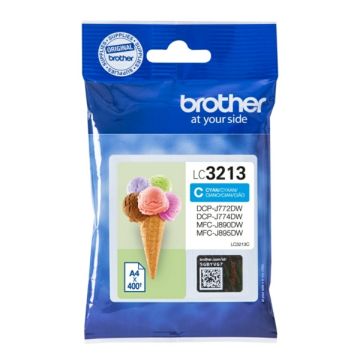 LC3213CBrother - cyan - cartouche de marque