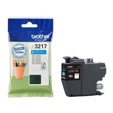 LC3217CBrother - cyan - cartouche de marque