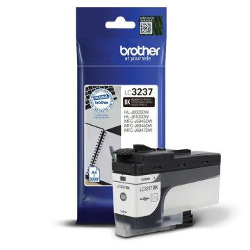 LC3237BKBrother - noire - cartouche de marque