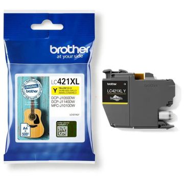 LC421XLYBrother - jaune - cartouche de marque