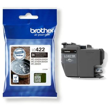 LC422BKBrother - noire - cartouche de marque