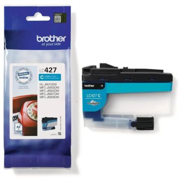LC427CBrother - cyan - cartouche de marque