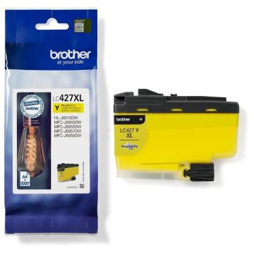 LC427XLYBrother - jaune - cartouche de marque