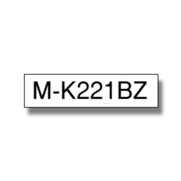 MK221BZBrother - noir, blanc - ruban cassette de marque